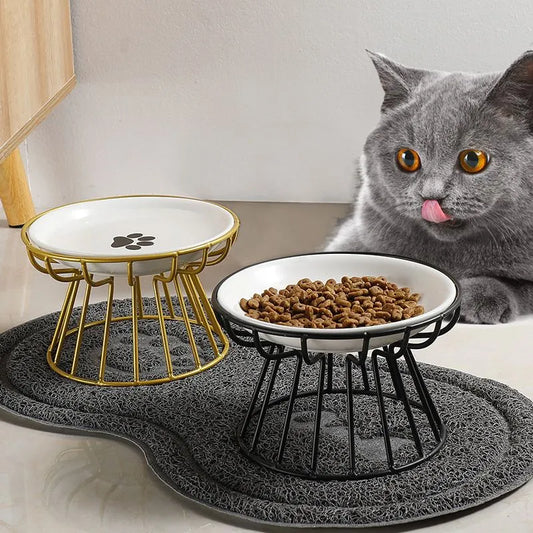 Elevated Pet Feeder Bowl for Cat and Dog Supplies